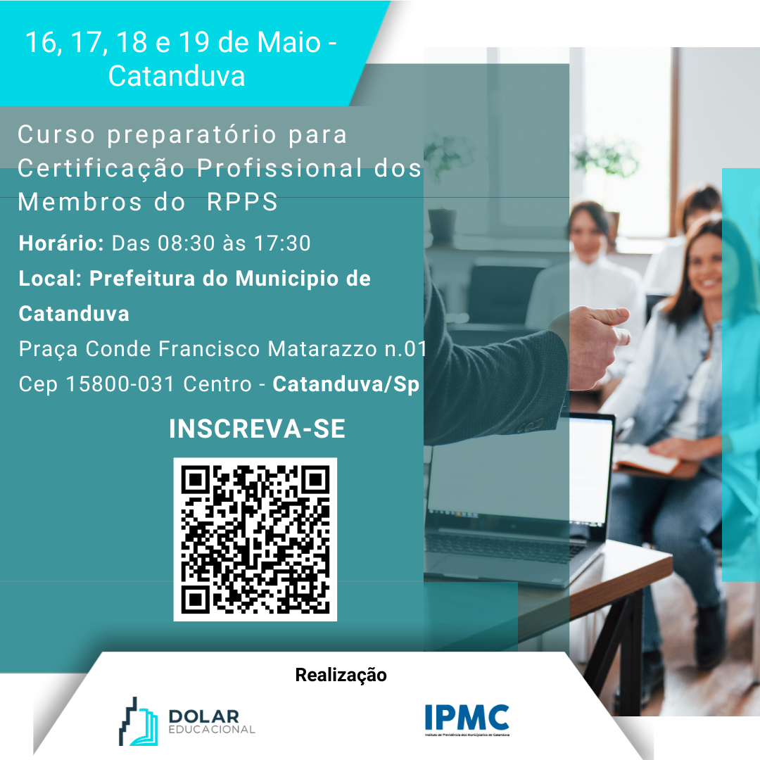 Curso Preparatório para Certificação dos Membros do RPPS